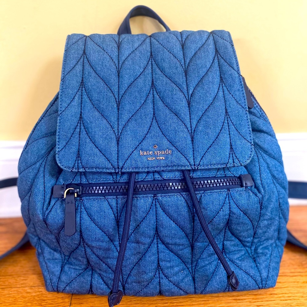 Kate Spade Denim Backpack